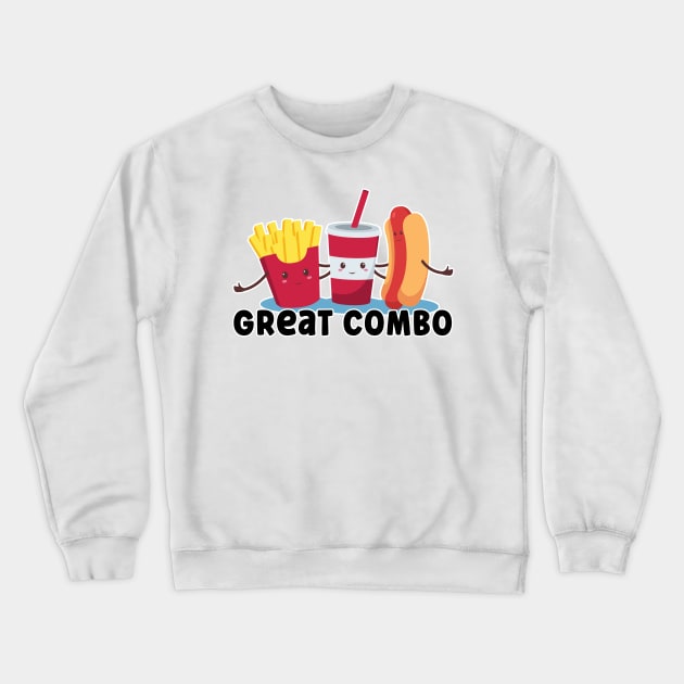 Great Combo Crewneck Sweatshirt by Photomisak72